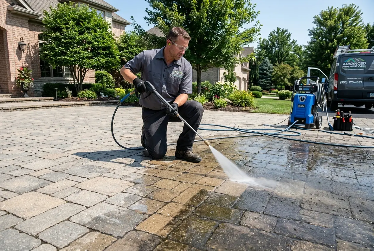 Paver Cleaning